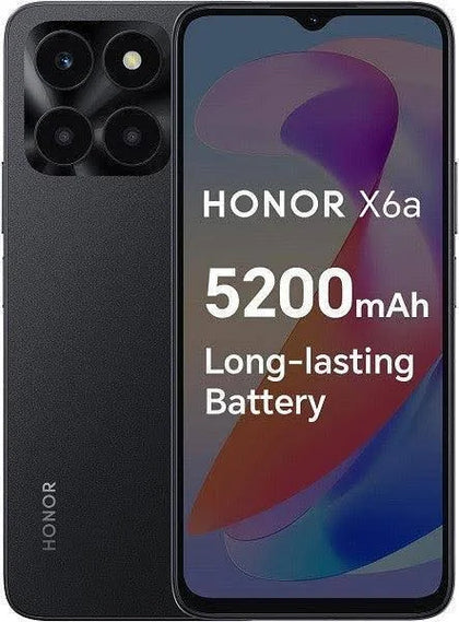 Honor X6a WDY-LX2 Dual Sim 128GB Black (6GB RAM)