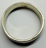 9ct white gold ring size U