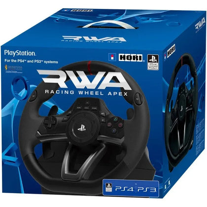 ** Sale  ** Hori Racing Wheel Apex For Playstation 4 and PC Model 052E Boxed