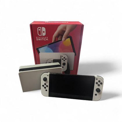 Nintendo Switch Console OLED - Boxed - White