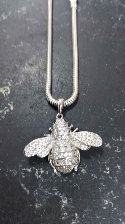 New silver bee chain (925) weight 17.9g ,length 24inch,