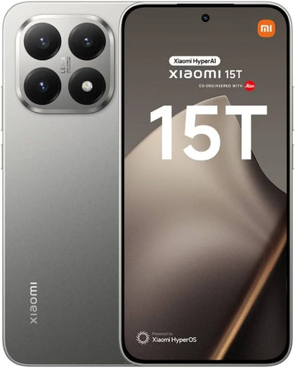 Xiaomi 15T 5G (12GB+256GB) Gray, Unlocked