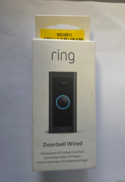 Ring Video Doorbell Wired – Boxed Like new unused