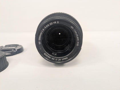 Nikon 55-200mm I:4-5.6 G AF-S DX VR II-ED Lens