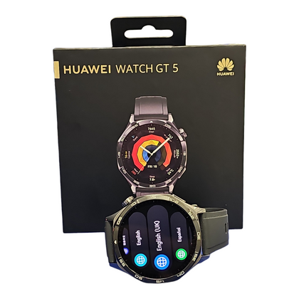 Huawei Watch GT 5 46mm. black, Boxed