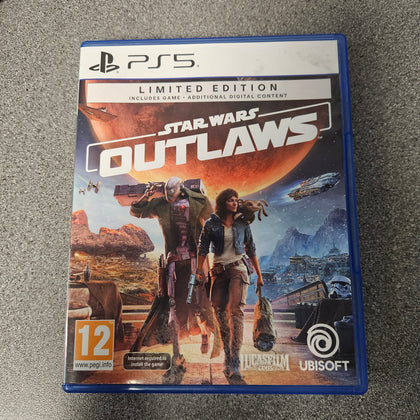 Star Wars Outlaws Game On PS5 Limited Edition