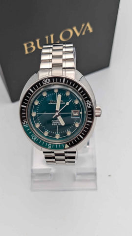 Bulova Oceanographer Devil Diver Green Dial Automatic Sapphire Men's Watch