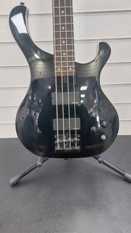 Cort's T54 bass electric guitar black 4 string in good shape has some marks ref pic