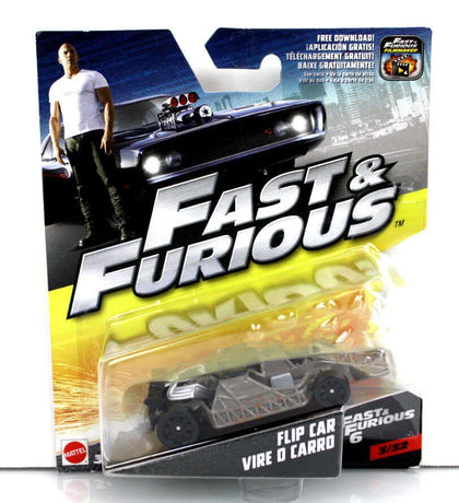 Mattel 2016 - Fast & Furious 6 Flip Car Vire O Carro - 1:55 3/32 Brown.