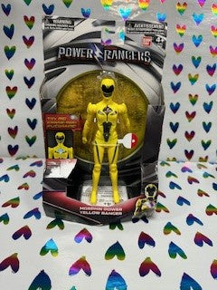 Power Rangers Mighty Morphin Yellow Legacy Collection Ranger.