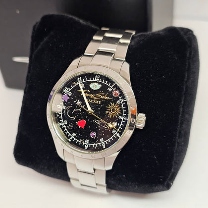 Thomas Sabo Watch with Cosmic dial in Black Silver