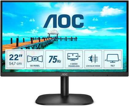 ** Collection Only ** AOC 27B2H LED Full HD Black Monitor