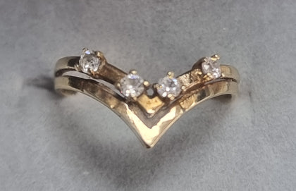 9ct Gold Ring Size 