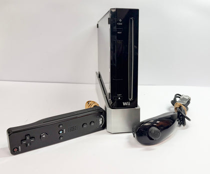 Wii Console, Black (No Game), Unboxed