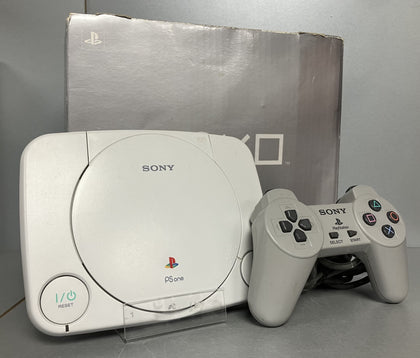 Sony PSone Console, White, boxed.