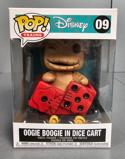 Funko Disney Nightmare Before Christmas POP! Trains Oogie Boogie in Dice Cart Vinyl Figure #09 **Collection Only**