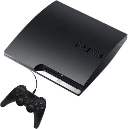 Playstation 3 Slim Console, 500GB + 2 Games **Please read description**