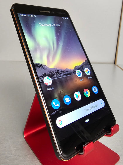 Nokia 6.1, 32 GB, Black, 4G LTE **Any Network**