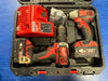 milwaukee set m18 bid compact 1/4" hex impact driver bpdn combi/percussion drill,