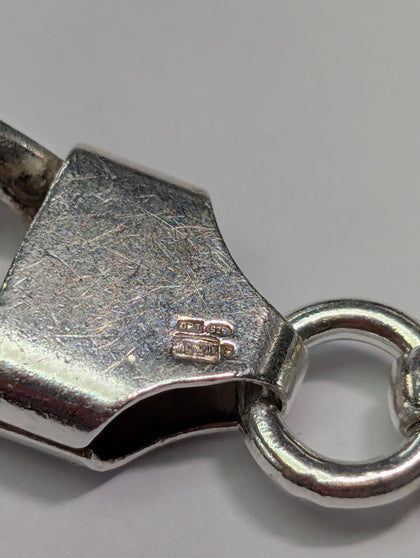 Silver Curb Bracelet