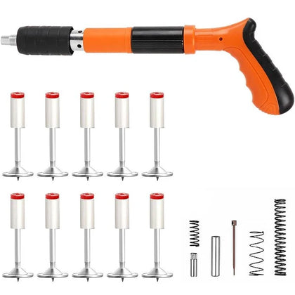 Manual Steel Nails Gun Tool with Round Nails, Concrete Nail Gun