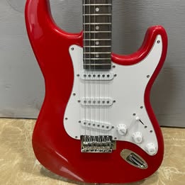 Johnny Brook Red Electric Guitar