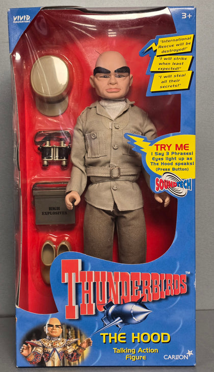 ***Collection Only*** Carlton Thunderbirds Soundtech The Hood Talking Sound Action Figure Boxed 58234