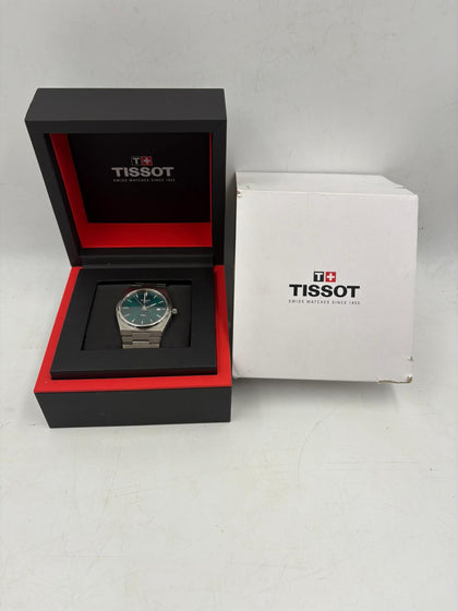 Tissot T137410A PRX Powermatic 80 40mm Automatic Green Watch