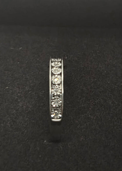 9ct HM White Gold Ring 1.99