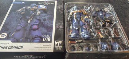 JOYTOY Warhammer 40k Space Marine 2,Ultramarines Brother Chairon