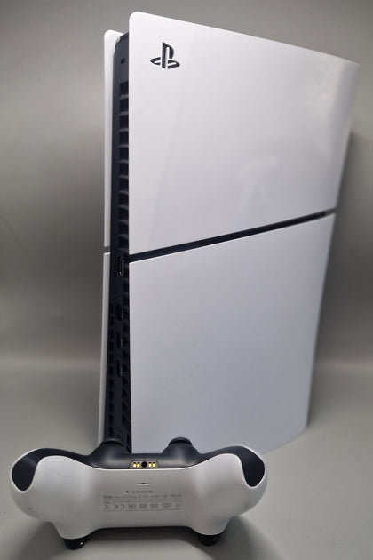 Sony PlayStation 5 Slim Console, 1TB, White, Unboxed