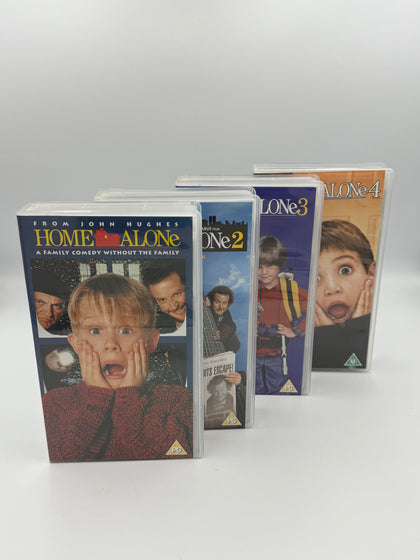 *Home Alone video VHS 1-4 collection