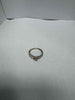 9ct white gold ring (Size N) (3.08G)