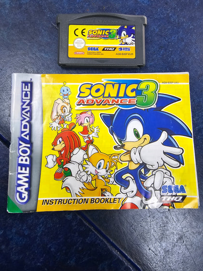 Sonic Advance 3, w/ Manual, Boxed