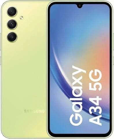 Samsung Galaxy A34 5G Dual Sim (6GB+128GB) Awesome Lime