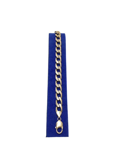 Gold super weight curb bracelet 25.4 grams