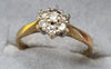 9ct Gold Diamond Ring Size G 1/2