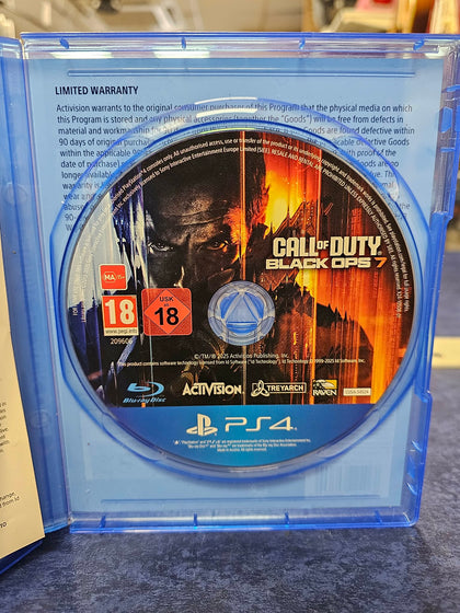 Call Of Duty: Black Ops 7 - PlayStation 4