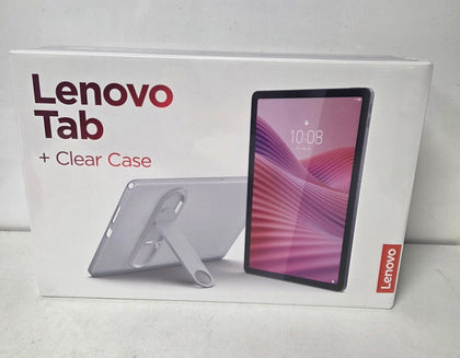 Lenovo TB311XU Tab + 64GB LTE Android Tablet & Clear case, Luna Grey Unopened Like New