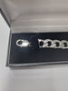 Silver Bracelet 925 52.3G 8''in Length item has been cleaned and polished to a high standard