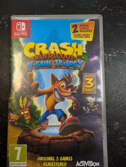 Crash Bandicoot N. Sane Trilogy Nintendo Switch