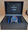 Seiko PADI Solar Quartz 43mm Blue Dial 200m Diver Steel Bracelet