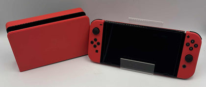 Switch Console, 64GB OLED Mario Red + Red Joy-Con, Unboxed