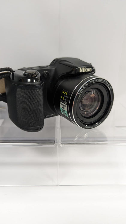 Nikon Coolpix L810 Digital Camera - Black (16.1MP, 26x Optical Zoom) 3 inch LCD