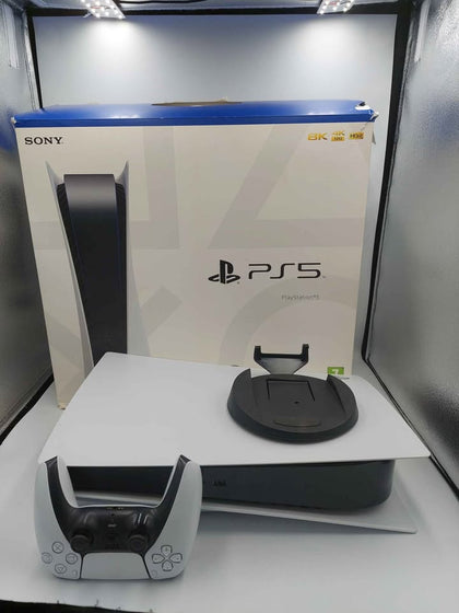 PlayStation 5 Console, 825GB, White, Boxed