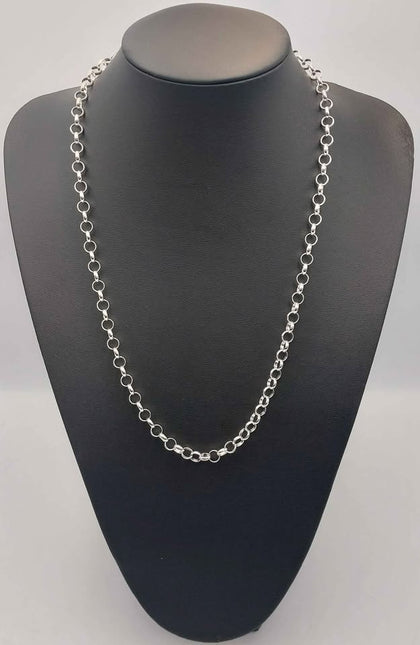 *BRAND NEW* 925 silver belcher style chain 24