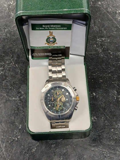 THE BRADFORD EXCHANE ROYAL MARINES LIMITED ED WATCH