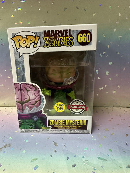 Marvel Zombies Mysterio #660 (Glow) Funko Pop - Special edition
