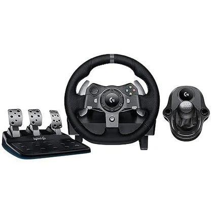 Logitech G920 Racing Wheel and Shifter Bundle For Xbox One and PC