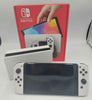 Nintendo Switch OLED Console 64GB - White Joy-cons - Boxed With Dock & Charger
